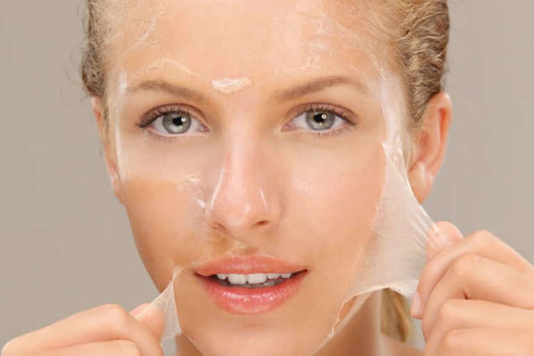 مقشر طبيعي للوجه سريع المفعول